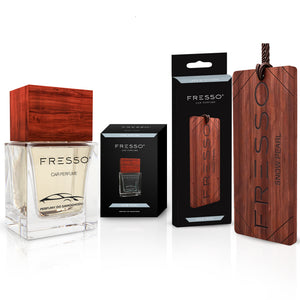 Snow Pearl set wooden hanger + perfume 50 ml