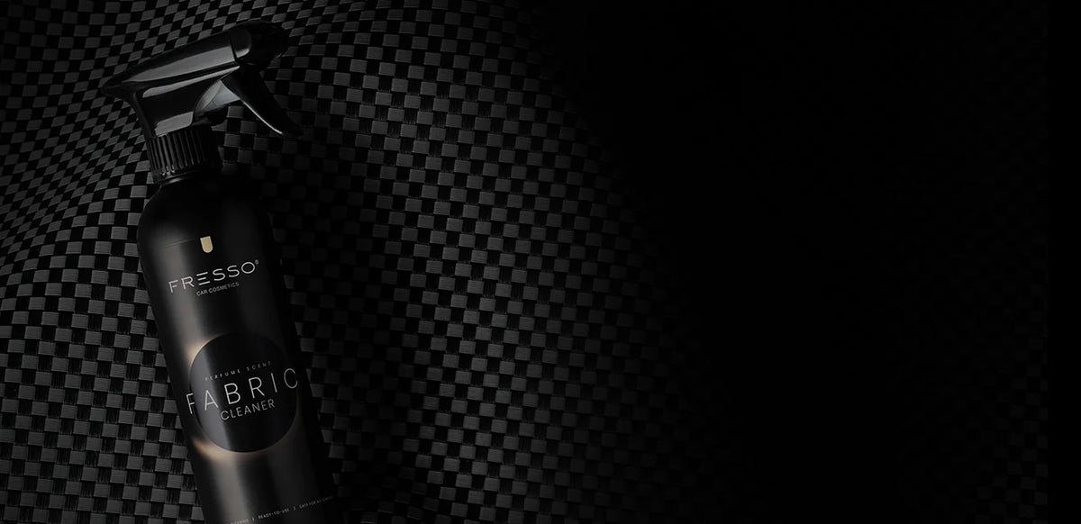 Fresso Fabric Cleaner při čištění textilního čalounění automobilu